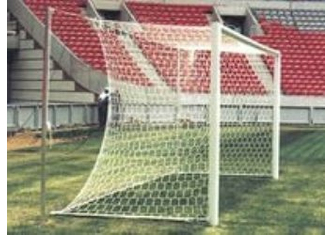 Ворота футбольные юношеские стационарные 5х2 м со стойками натяжения